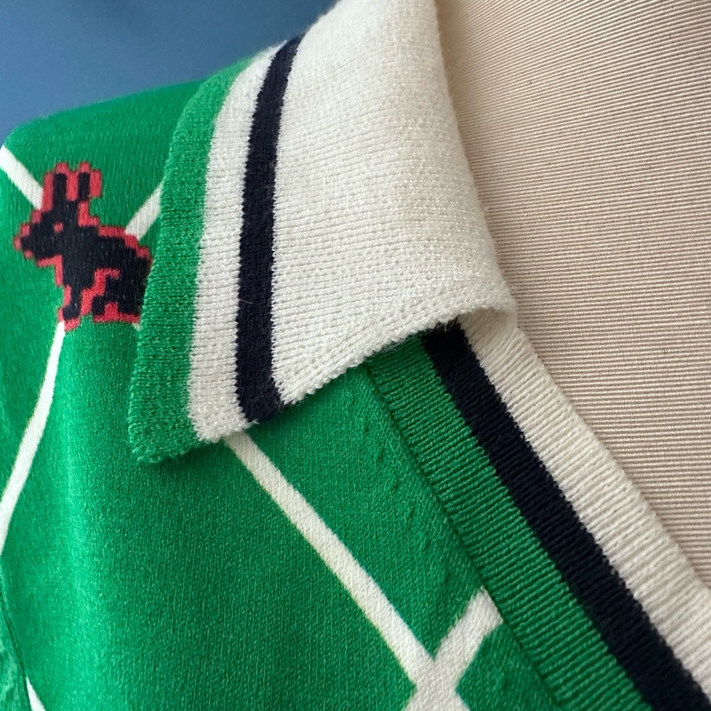 Tory Burch Sport Argyle Performance Polo